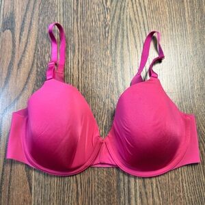 Soma pink vanishing 360 perfect coverage underwire bra size 34D